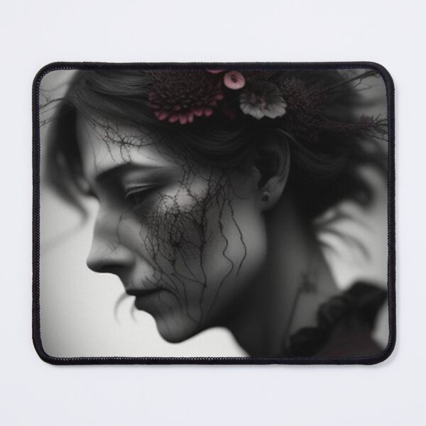 Item preview, Dark Abstract Portrait designed and sold by TheDarkWardrobe.