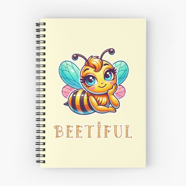 Item preview, Beetiful - bee wordplay, bee pun designed and sold by Funny-Banana.