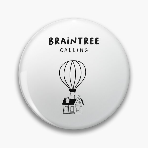 Item preview, Braintree Calling - Fun Hot Air Balloon and House Drawing | City in England / UK designed and sold by RM-Journey.