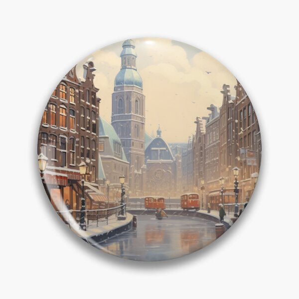 Item preview, Snowy Amsterdam designed and sold by Rtymer.