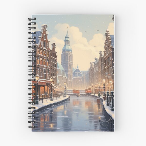 Item preview, Snowy Amsterdam designed and sold by Rtymer.