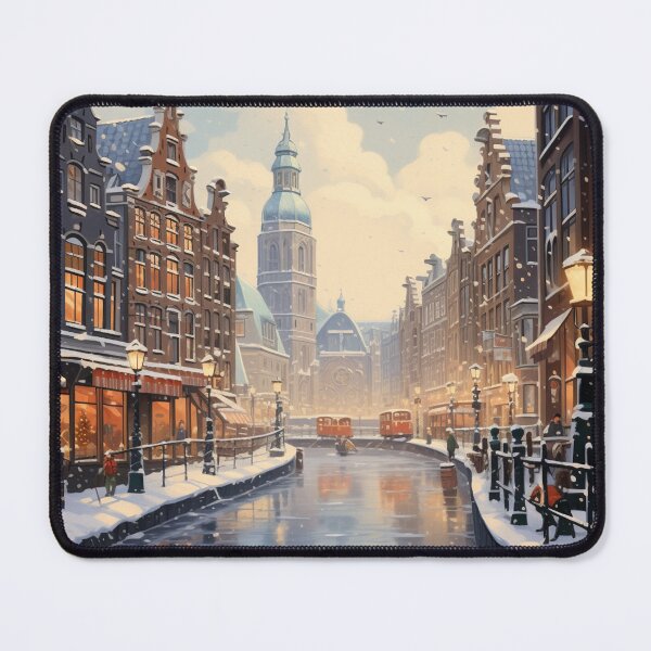 Item preview, Snowy Amsterdam designed and sold by Rtymer.