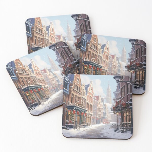 Item preview, Snowy Amsterdam designed and sold by Rtymer.