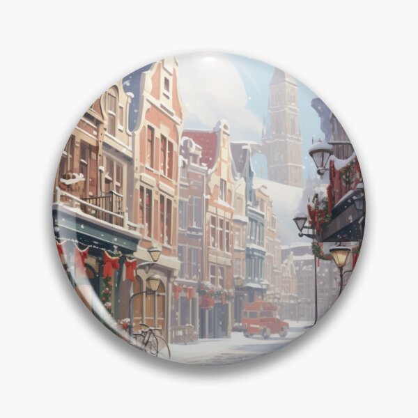 Item preview, Snowy Amsterdam designed and sold by Rtymer.