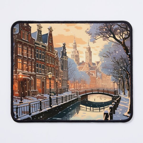 Item preview, Snowy Amsterdam designed and sold by Rtymer.