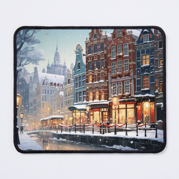 Item preview, Snowy Amsterdam designed and sold by Rtymer.
