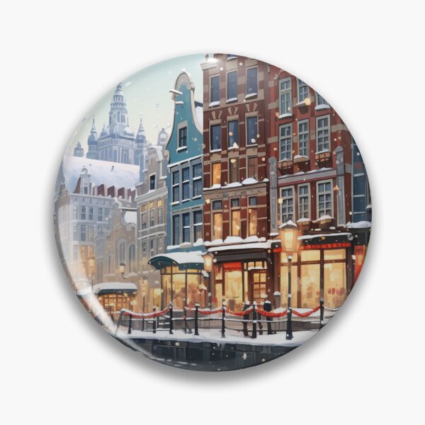 Item preview, Snowy Amsterdam designed and sold by Rtymer.