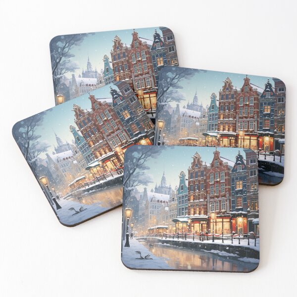 Item preview, Snowy Amsterdam designed and sold by Rtymer.