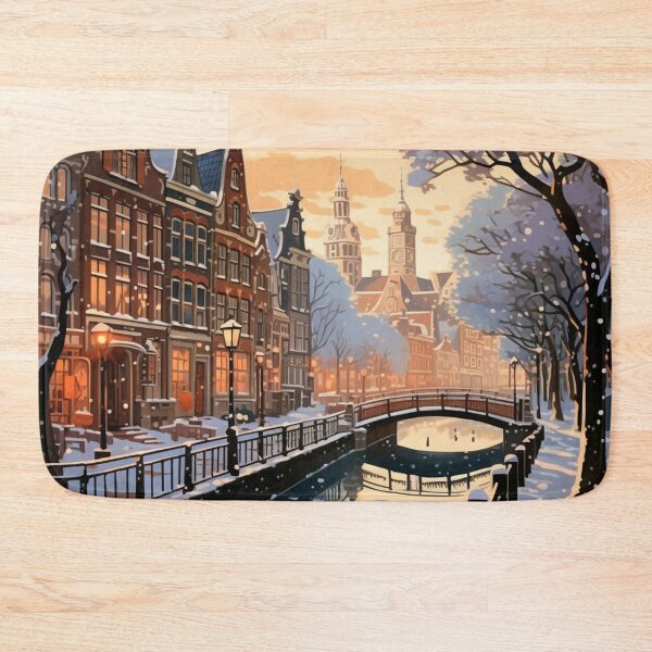 Item preview, Snowy Amsterdam designed and sold by Rtymer.