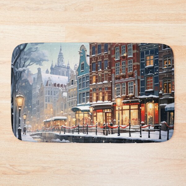 Item preview, Snowy Amsterdam designed and sold by Rtymer.