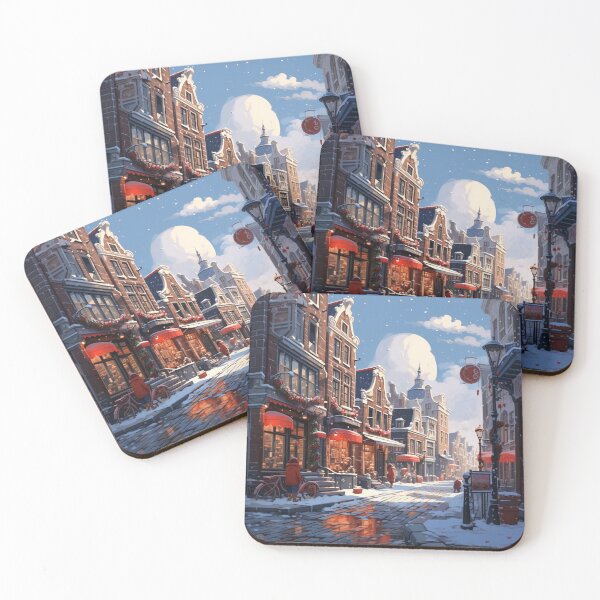 Item preview, Snowy Amsterdam designed and sold by Rtymer.