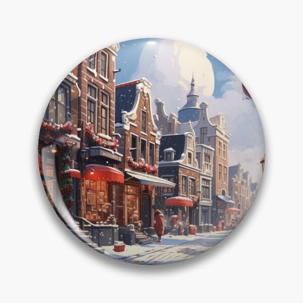 Item preview, Snowy Amsterdam designed and sold by Rtymer.