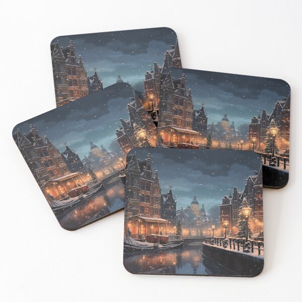 Item preview, Snowy Amsterdam designed and sold by Rtymer.