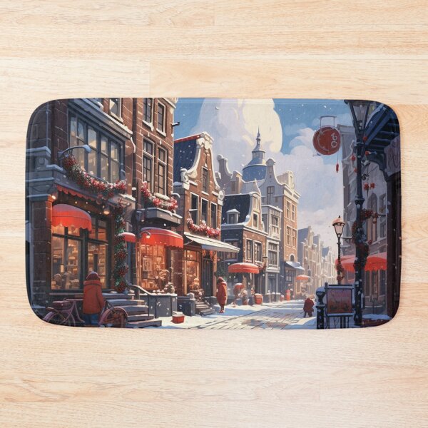 Item preview, Snowy Amsterdam designed and sold by Rtymer.