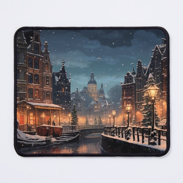 Item preview, Snowy Amsterdam designed and sold by Rtymer.