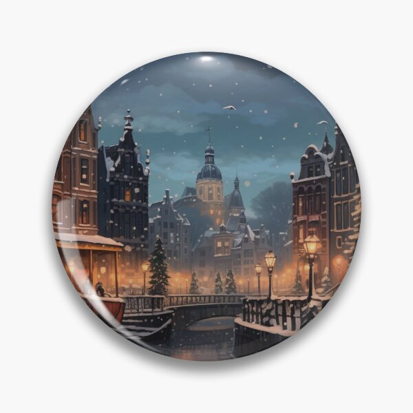 Item preview, Snowy Amsterdam designed and sold by Rtymer.