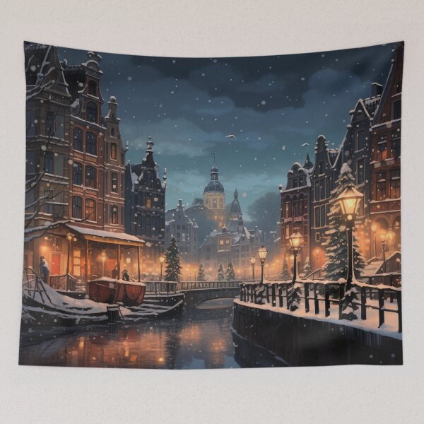 Item preview, Snowy Amsterdam designed and sold by Rtymer.