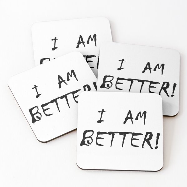 Item preview, Be Better! (black text) designed and sold by DreamPrintPro.
