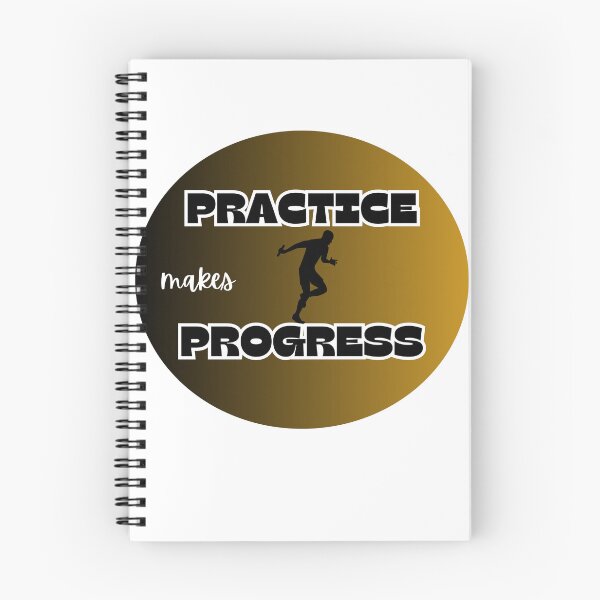 Item preview, practice is progress, relay designed and sold by IFarty.
