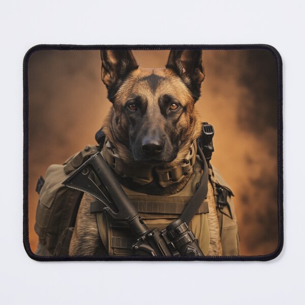 Item preview, Belgian Malinois Soldier designed and sold by Samuelsboro.