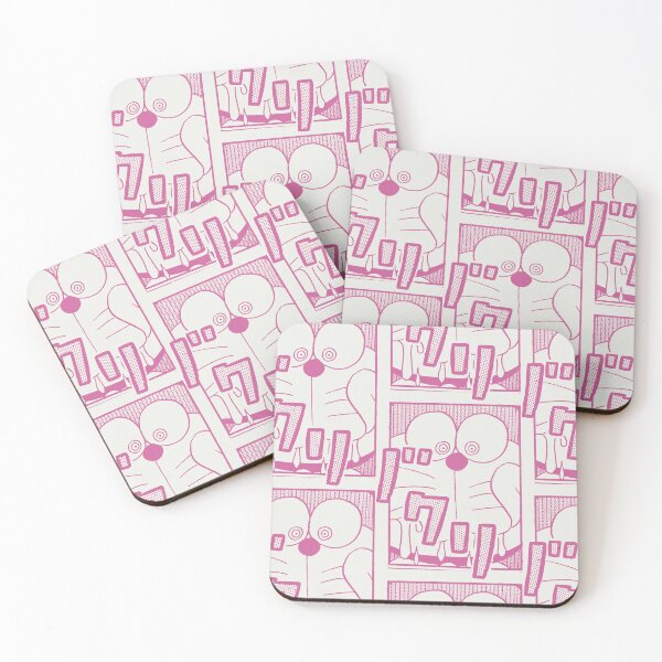 Item preview, Robot Cat - Retro PINK Manga 70's designed and sold by SALENTOmadness.