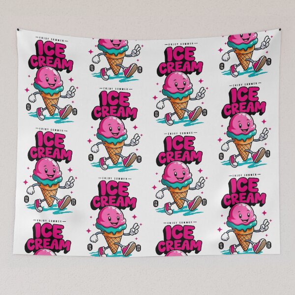 Item preview, Enjoy summer with ice cream designed and sold by maurirocha.