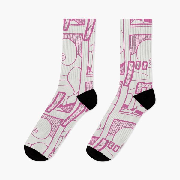 Item preview, Robot Cat - Retro PINK Manga 70's designed and sold by SALENTOmadness.