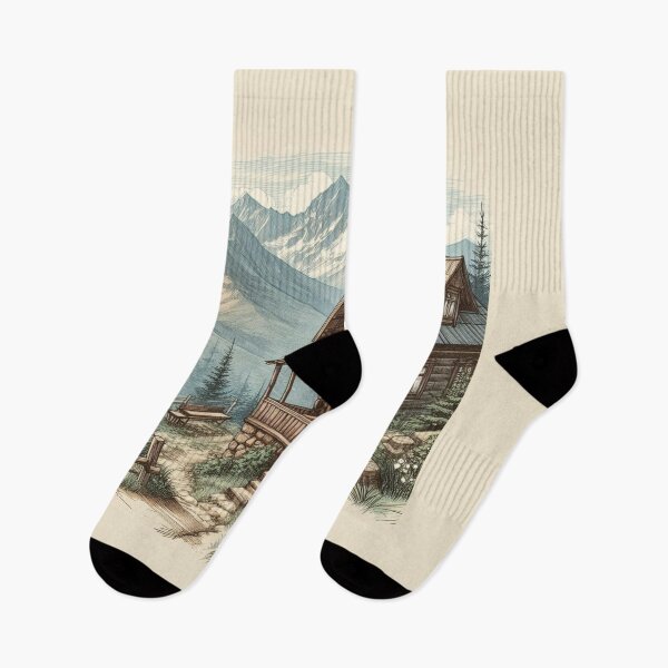 Item preview, Mountain Cottage Beautiful Views designed and sold by KTGim.