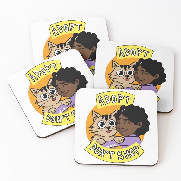 Item preview, Adopt don't shop ! (cat version) designed and sold by Shadiev.