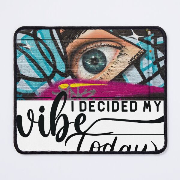 Item preview, I DECIDED MY vibe today Typography Graphic Motivational designed and sold by Alburos & Co..