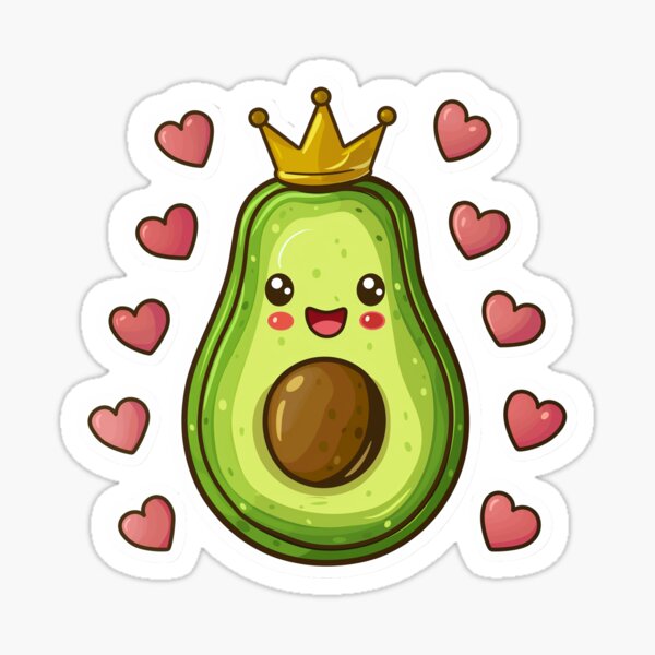 Artikel-Vorschau von cutecore - Avocado liebt dich, designt und verkauft von FineTeesigns.
