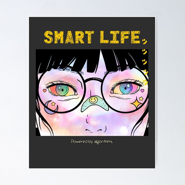 Item preview, Smart Life #AI #AILover #ArtificiallyIntelligent #SmartLife designed and sold by Anna Halasek.