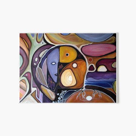 Cycladic Women Art Board Print