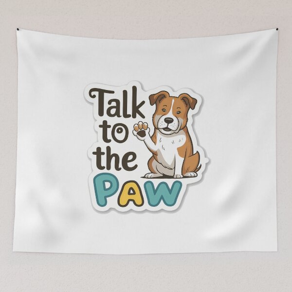 Item preview, Talk to the paw designed and sold by RedTamah.