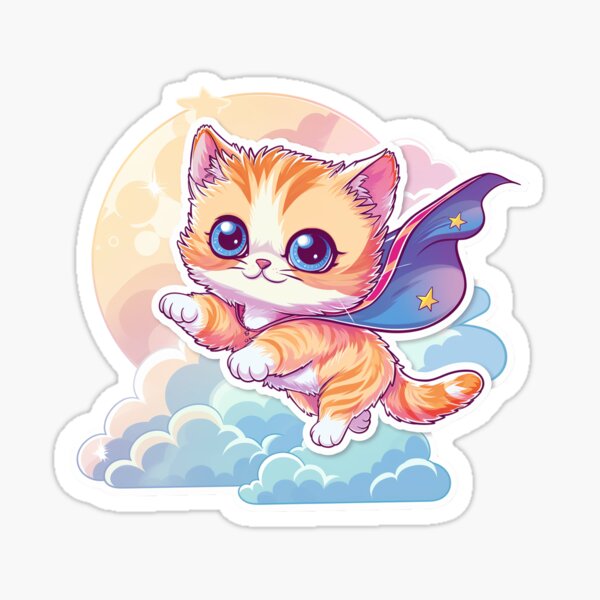 Artikel-Vorschau von cutecore - Kätzchen wird dich retten!, designt und verkauft von FineTeesigns.