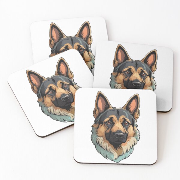 Item preview, Cute Dog Graphics Series - German Shephard designed and sold by juglow95.