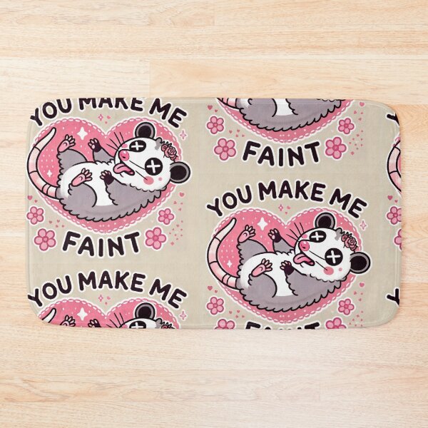 Item preview, You make me faint possum designed and sold by Grimmethy.