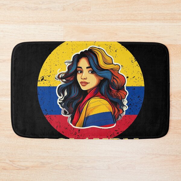 Item preview,  Girl Messy Hair Colombia Pride designed and sold by EULALIA Twarog.