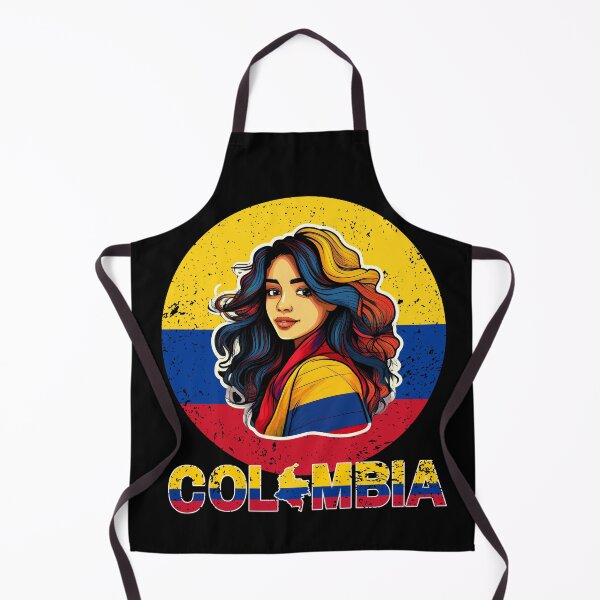 Item preview, Girl Messy Hair Colombia Pride designed and sold by EULALIA Twarog.