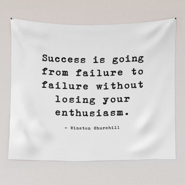 Item preview, Success is going from failure to failure without losing your enthusiasm. designed and sold by corbrand.