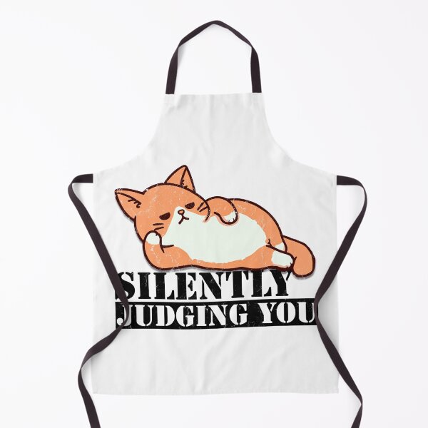 Item preview, Silently Judging You - Funny Orange Cat designed and sold by HorizonDesignz.