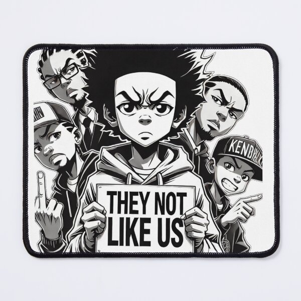 Item preview, They Not Like Us - Black and White illustration v2 designed and sold by KriticalDesigns.