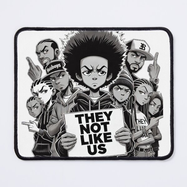 Item preview, They Not Like Us - Black and White illustration v3 designed and sold by KriticalDesigns.