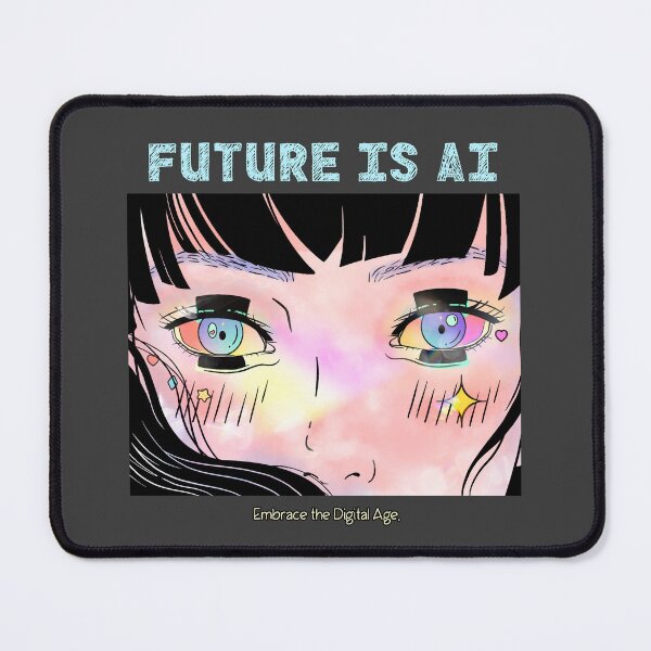 Item preview, Future is ai #AI #AILover #ArtificiallyIntelligent #SmartLife designed and sold by Anna Halasek.