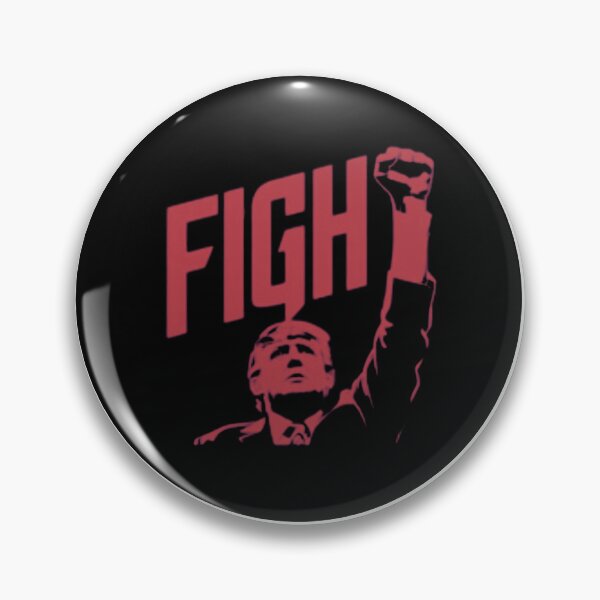 Item preview, Trump Fight Fist Sticker Rally  designed and sold by creepytoesart.
