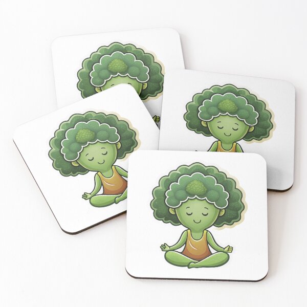 Aperçu de l'œuvre Brocoli. Méditation. Relaxation. créée et vendue par ADcreate3D.