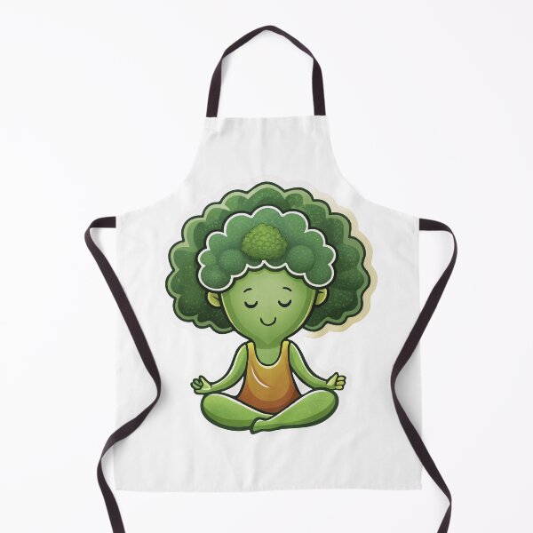 Aperçu de l'œuvre Brocoli. Méditation. Relaxation.  créée et vendue par ADcreate3D.