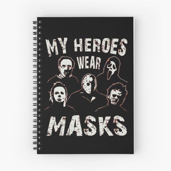Item preview, Halloween Horror My Heros Wear masks designed and sold by creepytoesart.