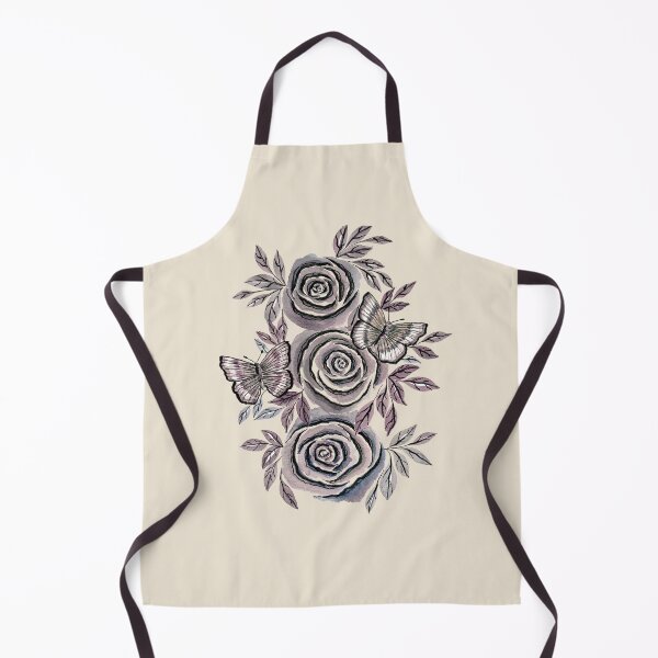 Item preview, Gray roses and Butterflies designed and sold by Peppermintcamel.