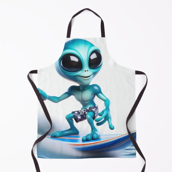 Item preview, stupid alien - self-indulgent aliens - surfing alien - aliens on water designed and sold by Constructive27.